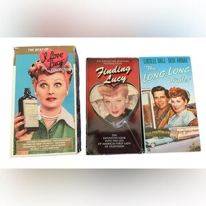 I love Lucy vhs collection of 4 movies